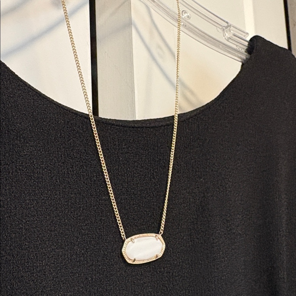 NWOT Lot of 2x [Kendra Scott] Jacqueline Spike Tennis Bracelet & Elisa Necklace - Picture 10 of 15